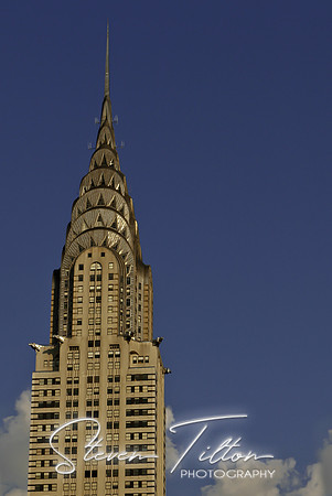 Sunset on the Chrysler Building