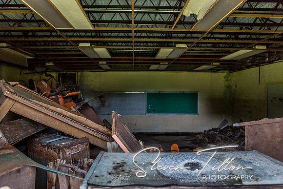 Abandoned Wake Forest Rolesville School
