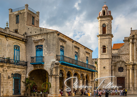 Plaza de la Catedral Havana Cuba