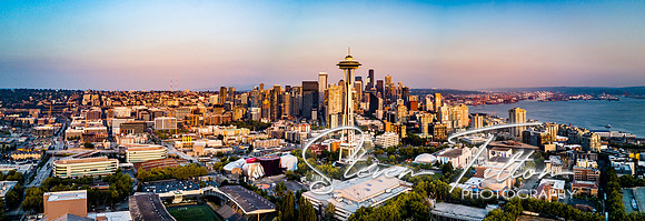 Aerial view of Seattle