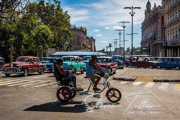 Paseo del Prado Havana Cuba