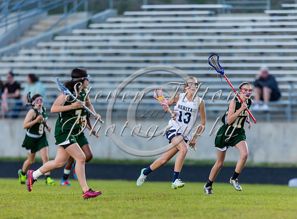 Enloe @ Heritage Varsity Girls Lacrosse