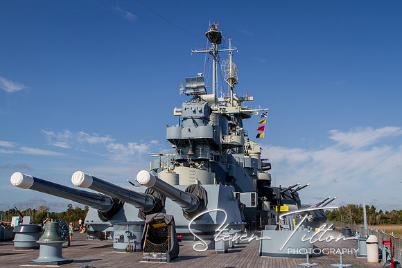 The USS North Carolina Battleship