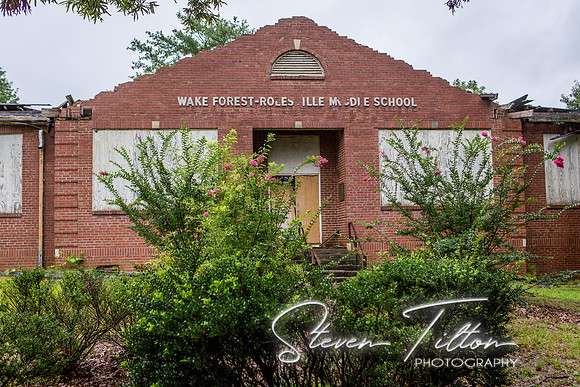 Abandoned Wake Forest Rolesville School