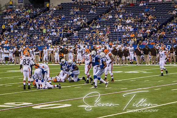 Colts vs Browns at home