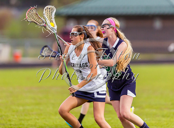 Leesville @ Heritage Girls Lacrosse