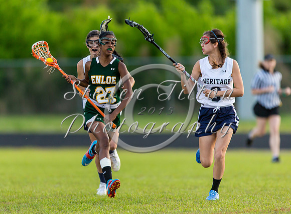 Enloe @ Heritage Varsity Girls Lacrosse