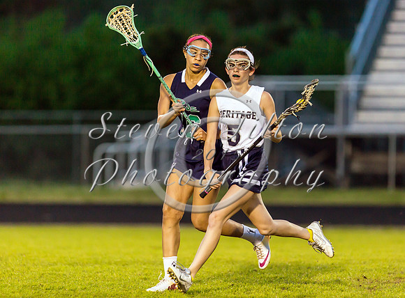 Leesville @ Heritage Girls Lacrosse