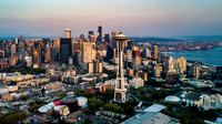 Aerial view of Seattle