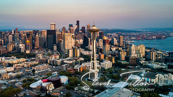 Aerial view of Seattle