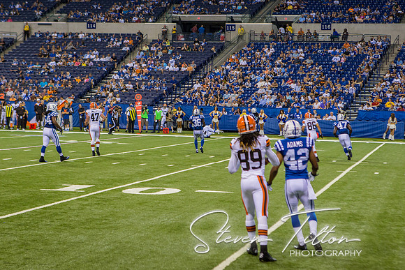 Colts vs Browns at home