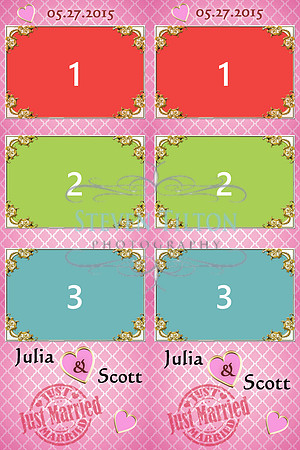 Wedding Photobooth Photostrips
