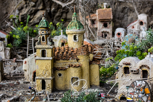 Artist representation of the Amalfi Coast