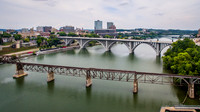 Aerial view of Knoxville, TN