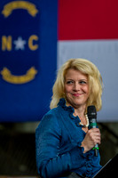 Debra Goldman at Paul Ryan Rally