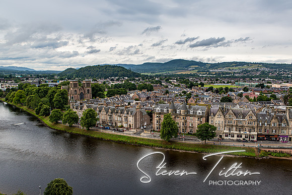 View from Inverness Castle