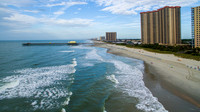 Aerial view of Myrtle Beach, SC
