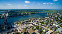 Aerial view of Wrightsville Beach, NC