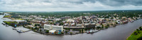 Aerial views of Wilmington, NC