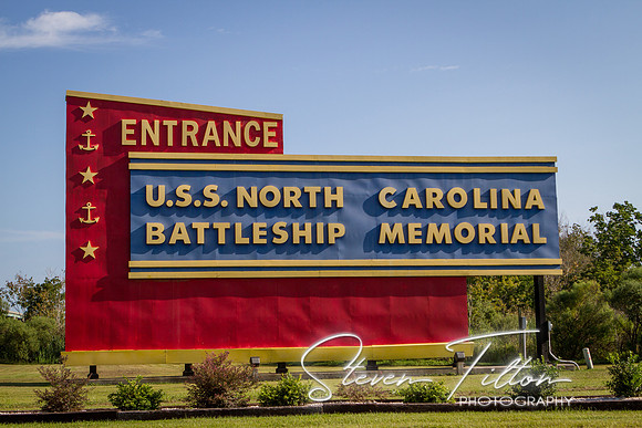 The USS North Carolina Battleship