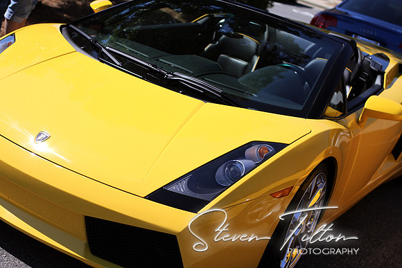 Yellow Lamborghini
