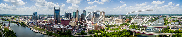 Aerial view of Nashville, TN
