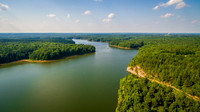Aerial views of Wake Forest, NC