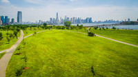 Aerial views from Liberty State Park, NI