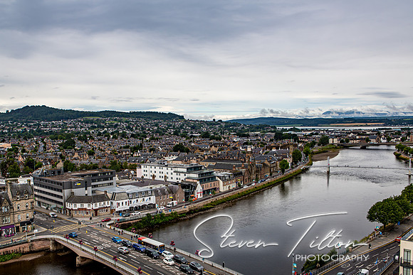 View from Inverness Castle