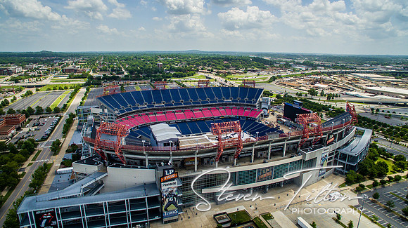 Aerial view of Nashville, TN