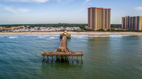Aerial view of Myrtle Beach, SC