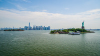 Aerial views from Liberty State Park, NI