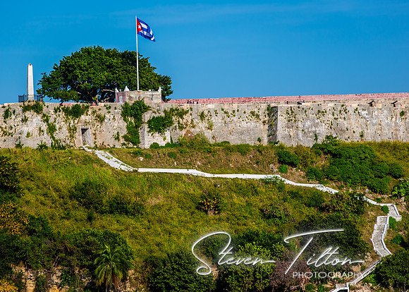 Fortaleza San Carlos de la Cabana Fort, Fort of Saint Charles, harbour fortress, historic district, Havana, Cuba, Caribbean
