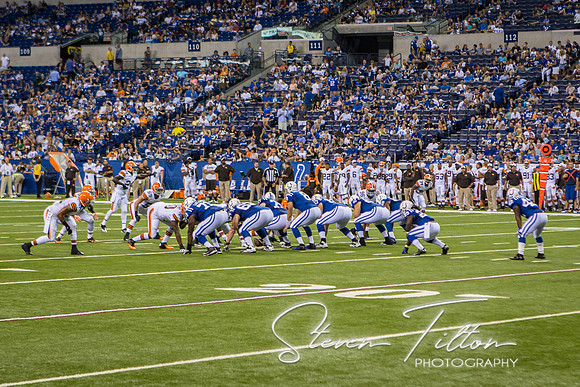 Colts vs Browns at home