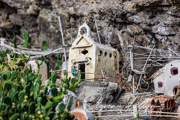 Artist representation of the Amalfi Coast