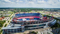 Aerial view of Nashville, TN