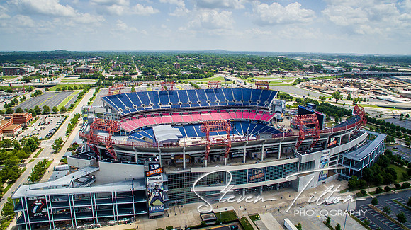 Aerial view of Nashville, TN