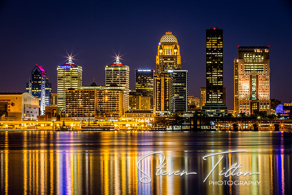 Louisville, Kentucky Skyline