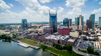 Aerial view of Nashville, TN