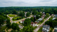 Aerial views of Wooster, OH