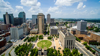 Aerial view of Nashville, TN