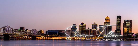 Louisville, Kentucky Skyline