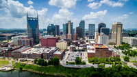 Aerial view of Nashville, TN