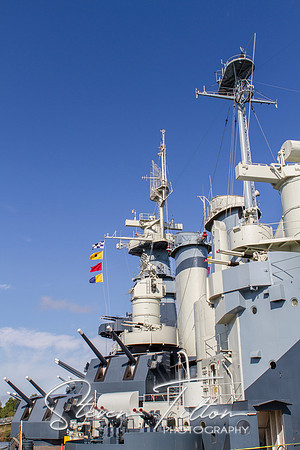 The USS North Carolina Battleship