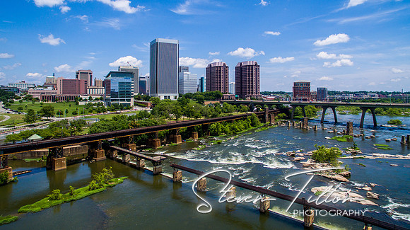 Aerial View of Richmond, VA