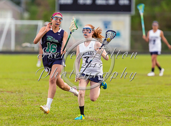 Leesville @ Heritage Girls Lacrosse