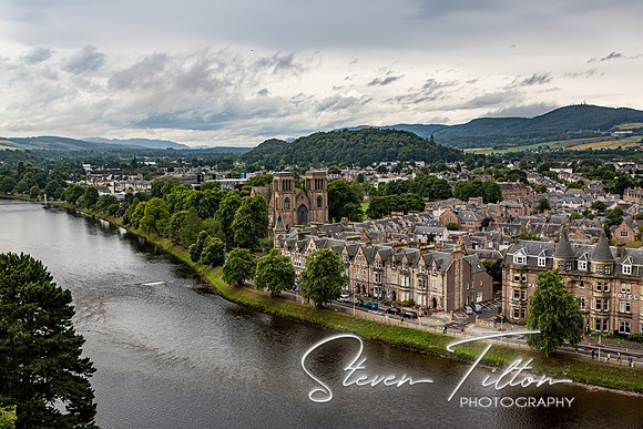 View from Inverness Castle
