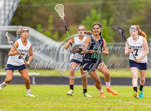 Leesville @ Heritage Girls Lacrosse