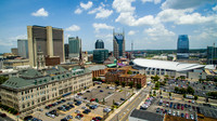 Aerial view of Nashville, TN