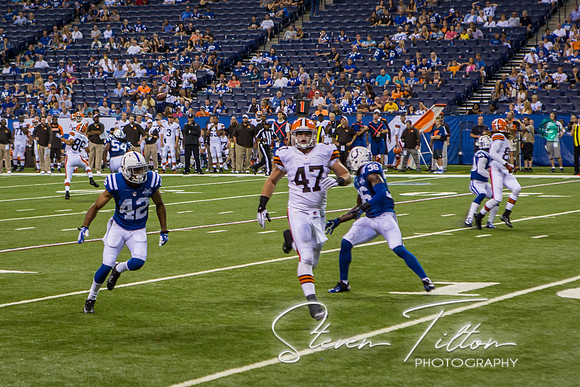 Colts vs Browns at home
